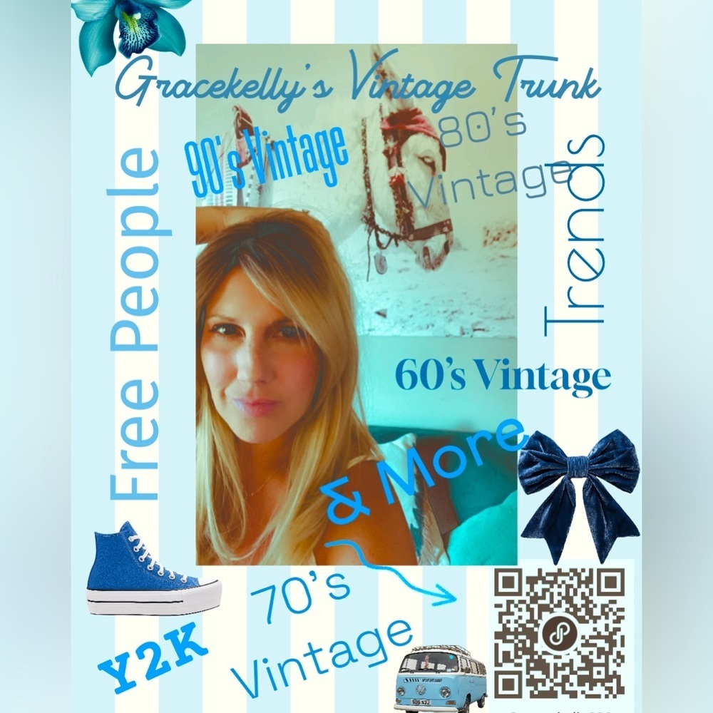 Vintage Closet with Lots of Extras! Including Top Name Brands!